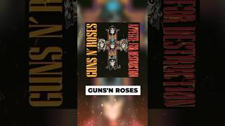 Guns N’ Roses - Appetite For Destruction - Самый быстрый обзор #музыка  #rock #рок #gunsnroses